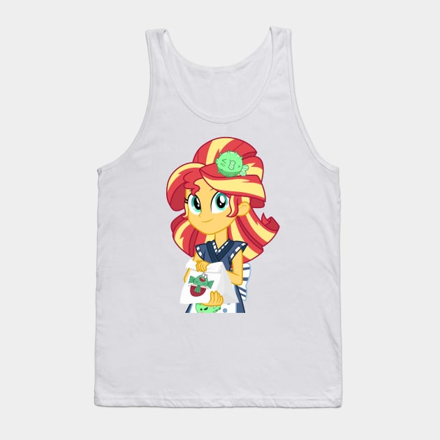 Sunset Shimmer Sushi Tank Top by CloudyGlow